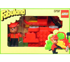 LEGO Fire Chief Boris Bulldog Set 3797