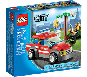 LEGO Feu Chief Auto 60001 Packaging