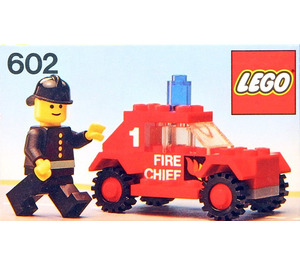 LEGO Fire Chief's Car Set 602-1