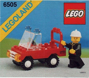 LEGO Fire Chief's Car Set 6505