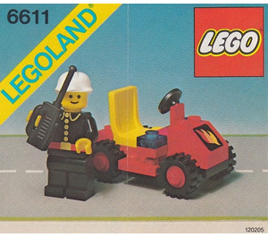 LEGO Fire Chief's Car Set 6611