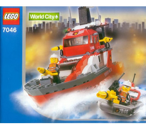 LEGO Fire Command Craft Set 7046