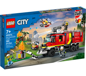 LEGO Feu Command Truck 60374 Packaging
