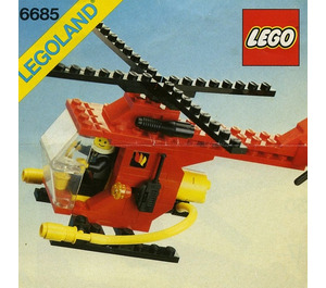 LEGO Feu Copter 1 6685