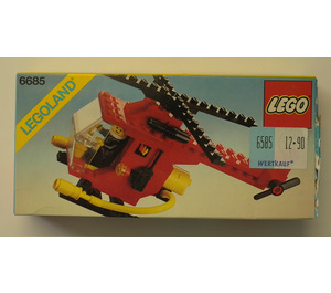 LEGO Fire Copter 1 Set 6685 Packaging