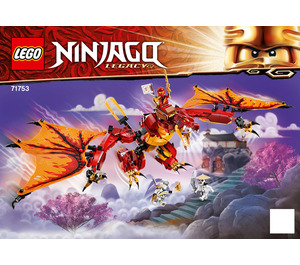 LEGO Fire Dragon Attack 71753 Instrucciones