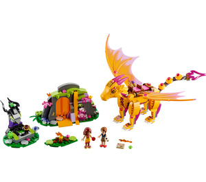 LEGO Feu Dragon's Lava Cave 41175