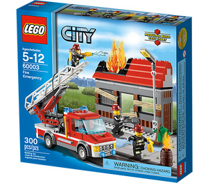 LEGO Feu Emergency 60003 Packaging
