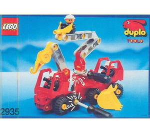 LEGO Fire Engine Set 2935 Instructions
