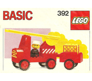 LEGO Feuer Motor 392-2