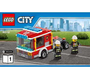 LEGO Fire Engine Set 60112 Instructions