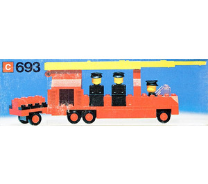 LEGO Fire engine with firemen 693