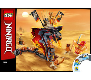 LEGO Fire Fang Set 70674 Instructions