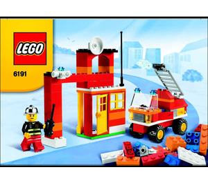 LEGO Fire Fighter Building Set 6191 Instructions