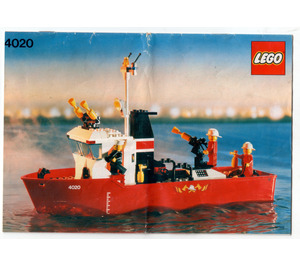 LEGO Fire Fighter Set 4020 Instructions