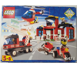 LEGO Feuer Fighters' HQ 6478 Packaging