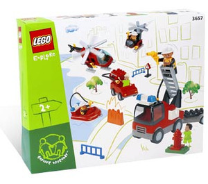 LEGO Fire Fighters Set 3657 Packaging