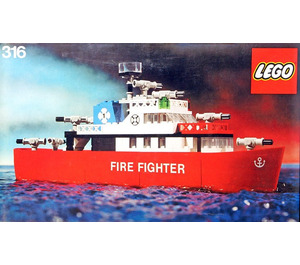 LEGO Fire Fighting Launch Set 316-1