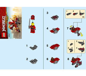 LEGO Feu Flight 30535 Instructions