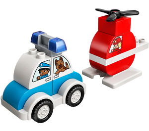 LEGO Fire Helicopter & Police Car 10957