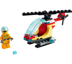 LEGO Feu Helicopter 30566