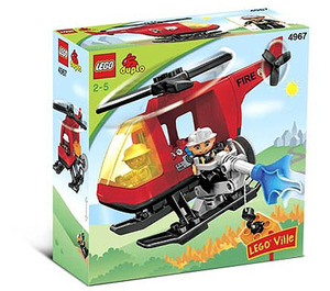 LEGO Feu Helicopter 4967 Packaging