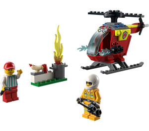 LEGO Feu Helicopter 60318