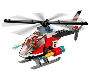LEGO Feu Helicopter 7238