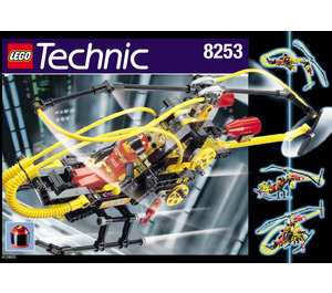 LEGO Fire Helicopter Set 8253 Instructions