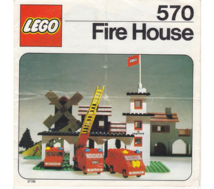 LEGO Fire House Set 570