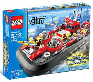 LEGO Feuer Hovercraft 7944 Packaging