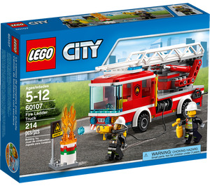 LEGO Feu Échelle Truck 60107 Packaging