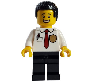 LEGO Tuli Marshall Finn McCormack jossa Punainen Tie ja Merkki Minihahmo