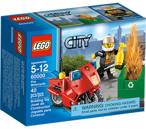 LEGO Feuer Motorrad 60000 Packaging