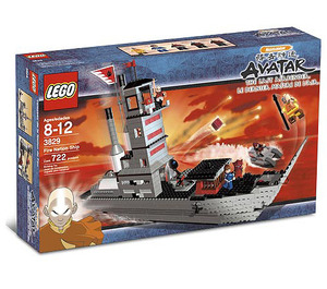 LEGO Feuer Nation Ship 3829 Packaging