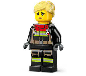 LEGO Feuer Officer - Female Minifigur