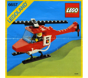 레고 Fire Patrol Copter 6657