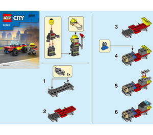 LEGO Fire Patrol Vehicle Set 30585 Instructions