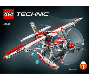 LEGO Fire Plane Set 42040 Instructions