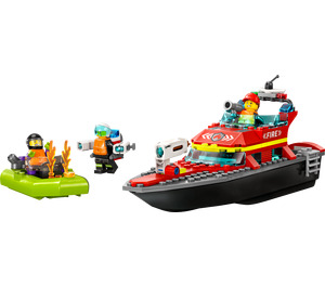 LEGO Fire Rescue Boat Set 60373
