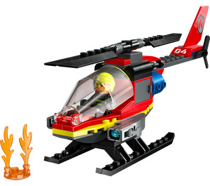 LEGO Fire Rescue Helicopter 60411