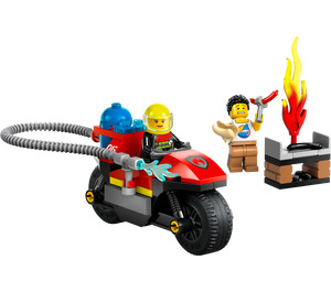 LEGO Feu Rescue Moto 60410
