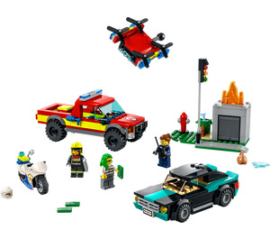 LEGO Fire Rescue & Police Chase 60319