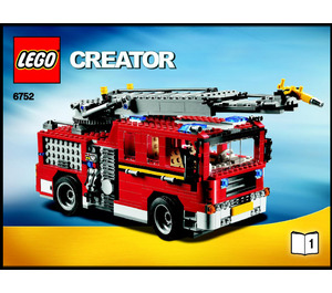 LEGO Fire Rescue Set 6752 Instructions