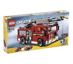 LEGO Fire Rescue Set 6752 Packaging