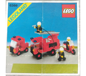 LEGO Fire & Rescue Squad 6366 Istruzioni