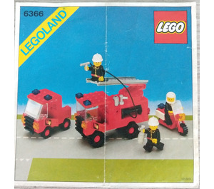 LEGO Fire & Rescue Squad Set 6366 Instructions