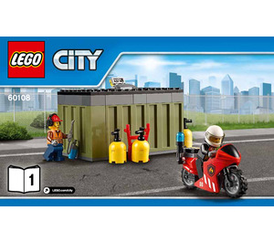 LEGO Fire Response Unit Set 60108 Instructions