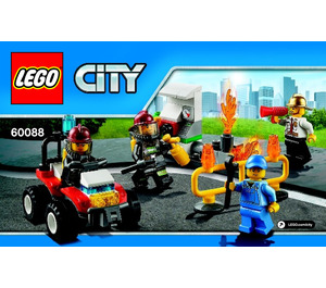 LEGO Fire Starter Set 60088 Instructions