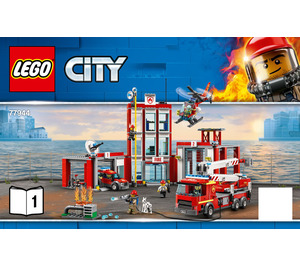 LEGO Fire Station Headquarters Set 77944 Instructions